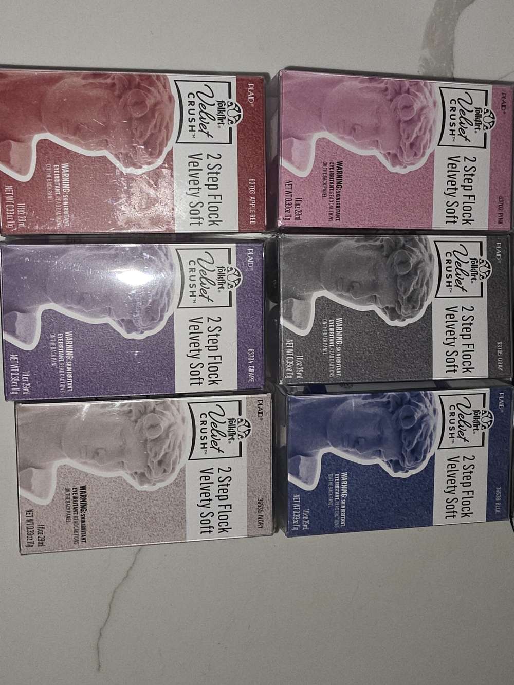 Velvet Crush 2-Step Flock Kit - Assorted Colors